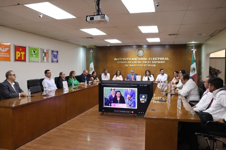 INE Baja California da inicio formal al Proceso Electoral Federal 2026-2027