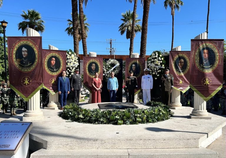 Conmemoran 179 Aniversario de los Niños Héroes