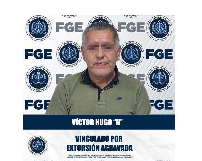 Por extorsión agravada vinculan a proceso a Víctor Hugo
