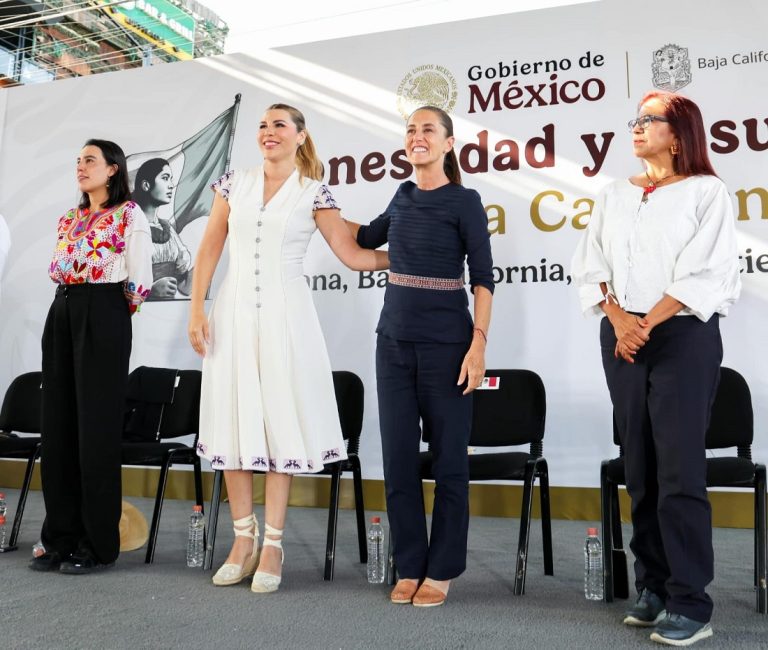 Comparte presidenta Claudia Sheinbaum resultados en obras y bienestar para BC