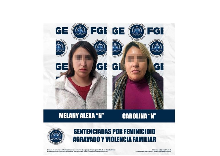 Madre y abuela reciben 27 años de cárcel por feminicidio de niña de 4 años