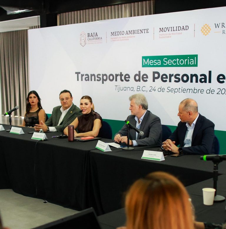 Promueve Baja California modelo de transporte moderno y sostenible para fuerza laboral de industria maquiladora
