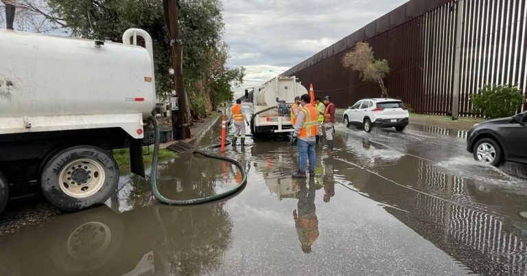Atiende CESPM encharcamientos con 13 camiones de desazolve, pipas y equipos de bombeo