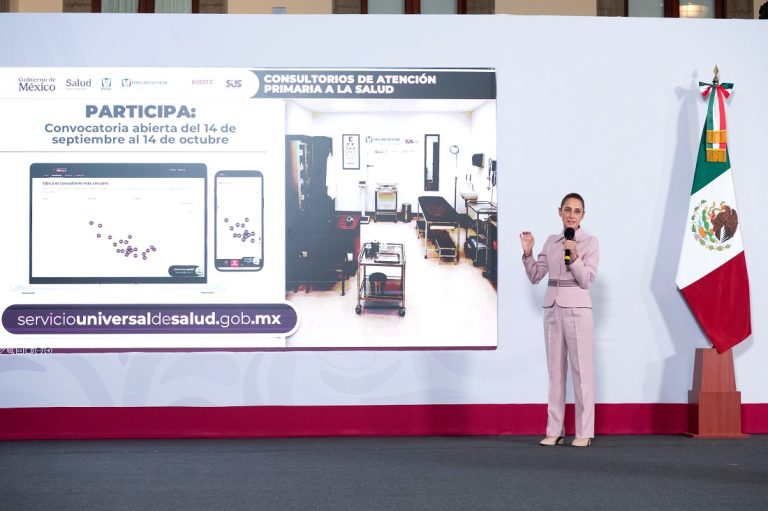 En enero de 2027 inicia apertura de 12 mil 750 consultorios del Servicio Universal de Salud: Presidenta Sheinbaum