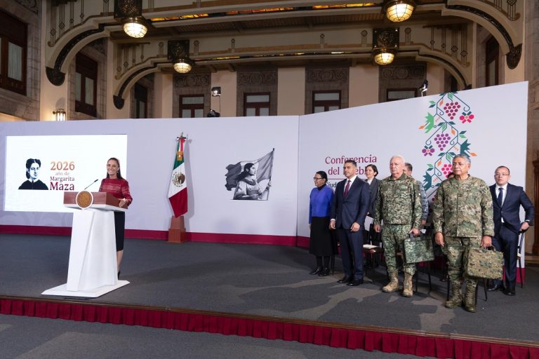 En dos años, homicidios dolosos disminuyeron 52% y 36% los delitos de alto impacto: Presidenta Sheinbaum
