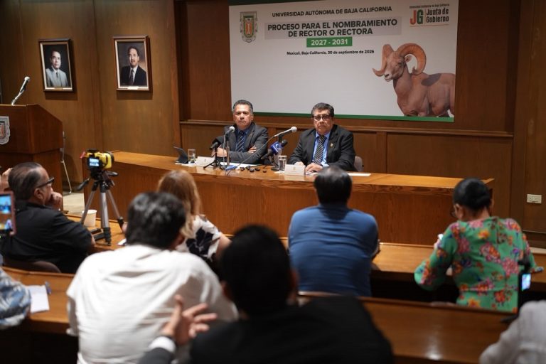 Presenta UABC convocatoria para nombramiento de rector o rectora para periodo 2027-2031