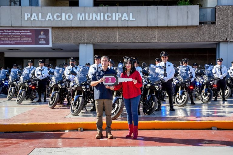 Refuerzan tránsito con 25 motos en Mexicali