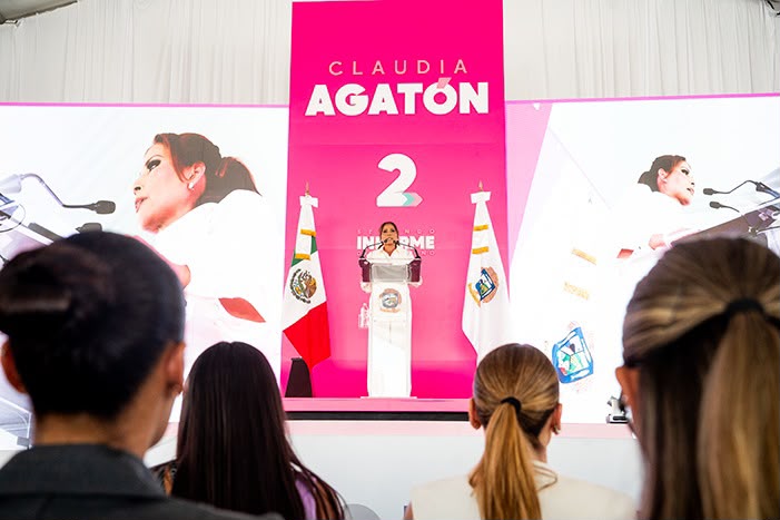 Ante más de 3 mil personas, Claudia Agatón destaca 97% de cobertura en recolección de basura