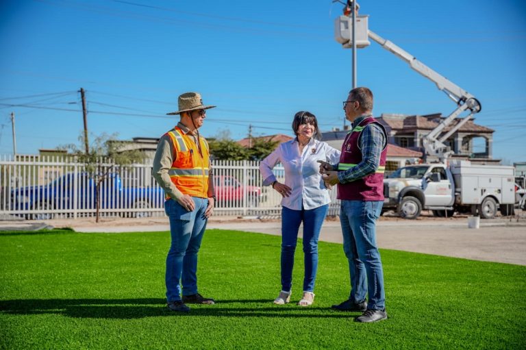 Mejoramiento y modernización de infraestructura deportiva y comunitaria: Norma Bustamante