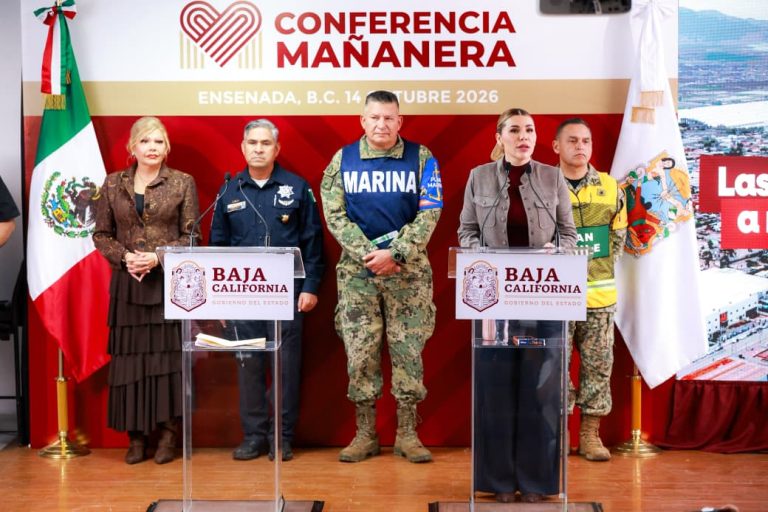 Mantiene Gobierno de BC acciones interinstitucionales y atención directa tras paso de «Rachel»